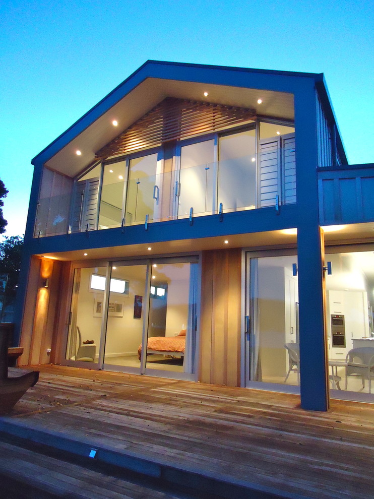 Beach style exterior in Auckland.