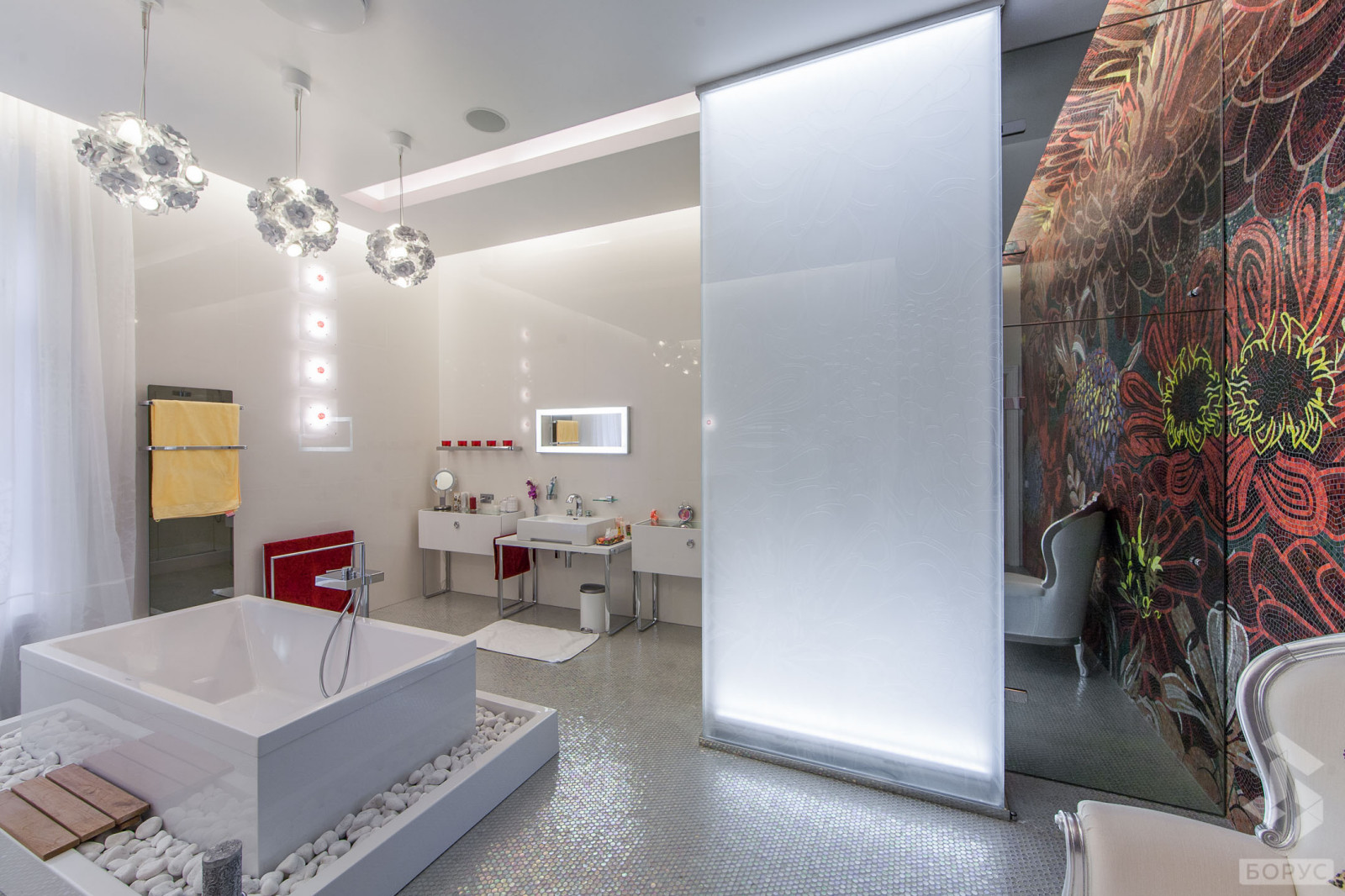 Стеклянные перегородки