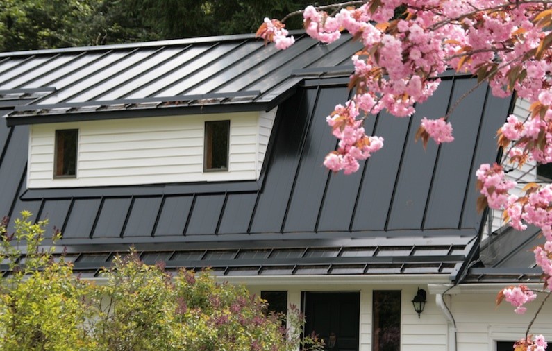 Standing Seam Metal Roof Exterior Vancouver by Nelson Roofing & Sheet Metal Ltd