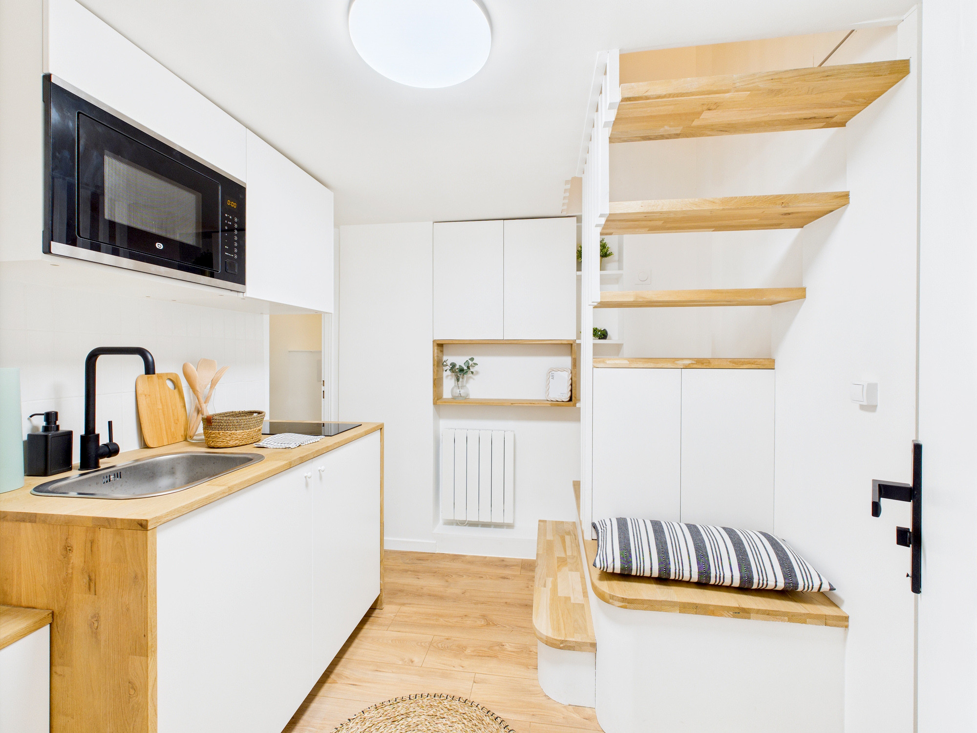 Rénovation d'un duplex de 19m² à Jussieu