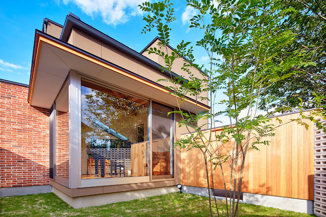 音庭はうす modern-patio