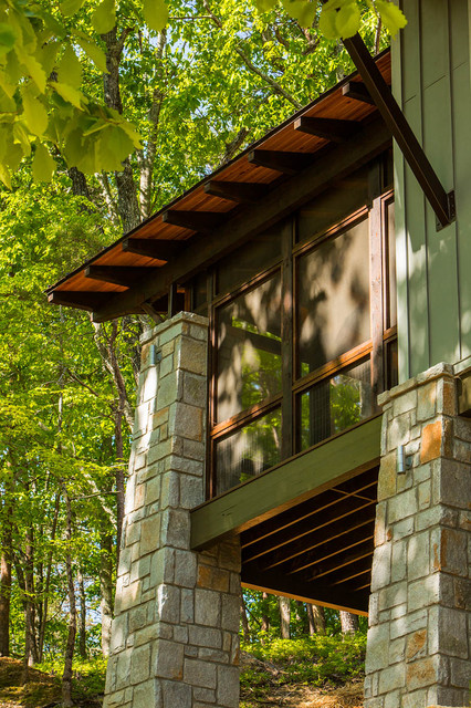 Lake Arrowhead Residence rustic-exterior