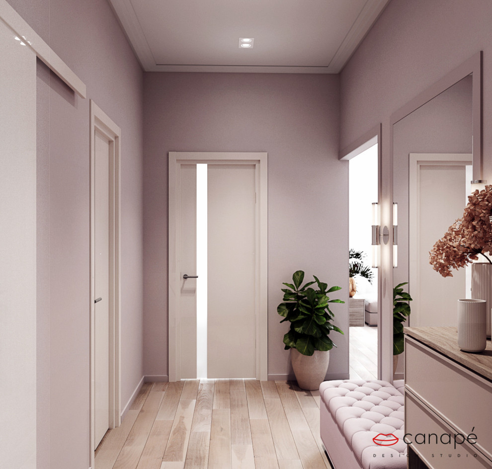 Романтичная квартира в пудровых тонах