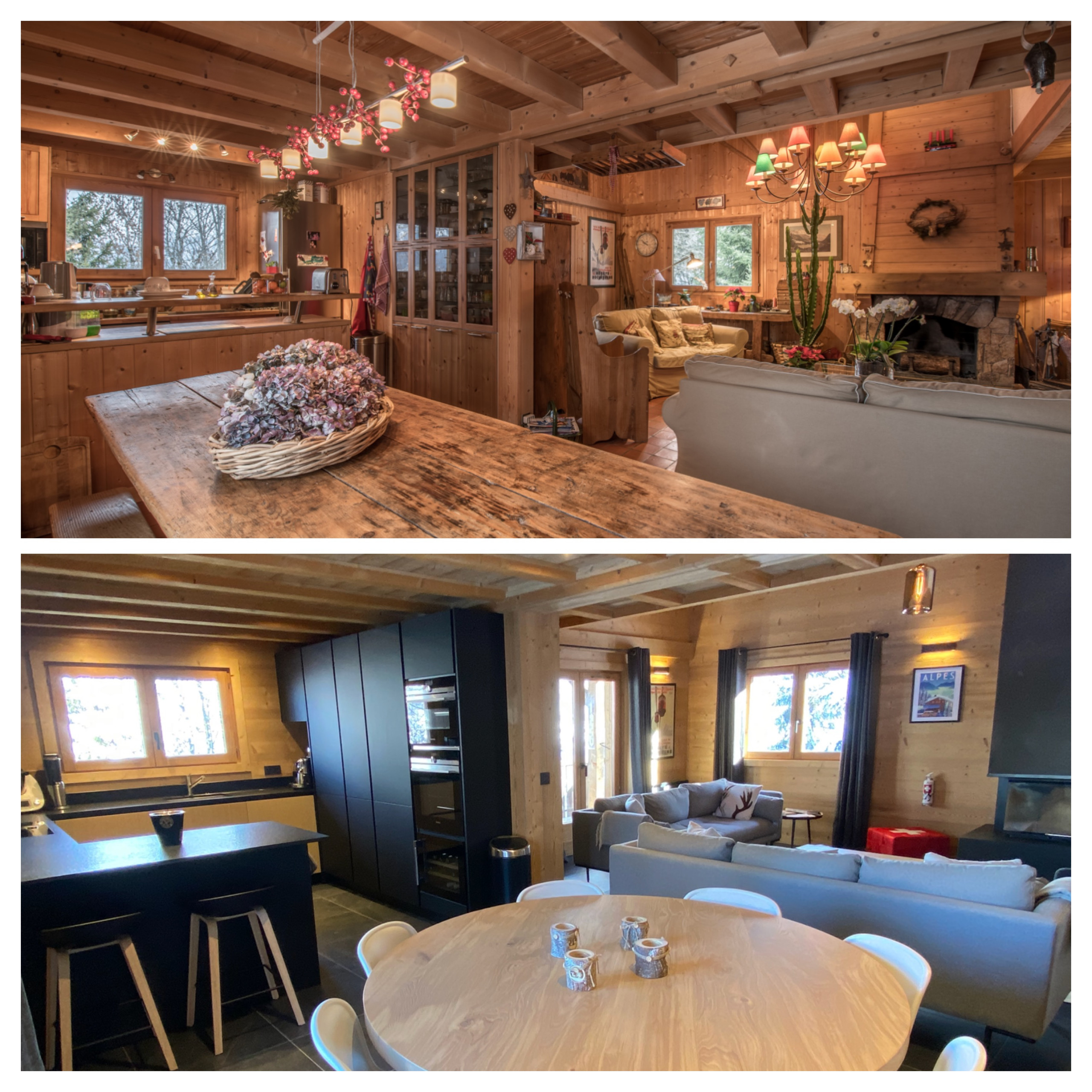 CHALET AVANT/APRES