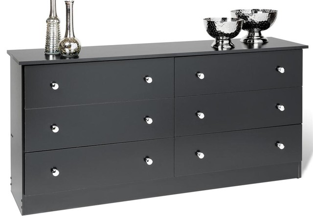 58.5 in. Dresser with 6 Drawers