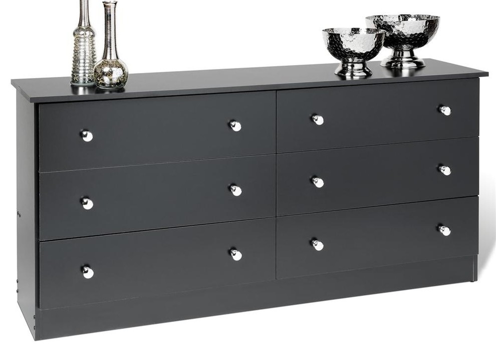 58.5 in. Dresser with 6 Drawers