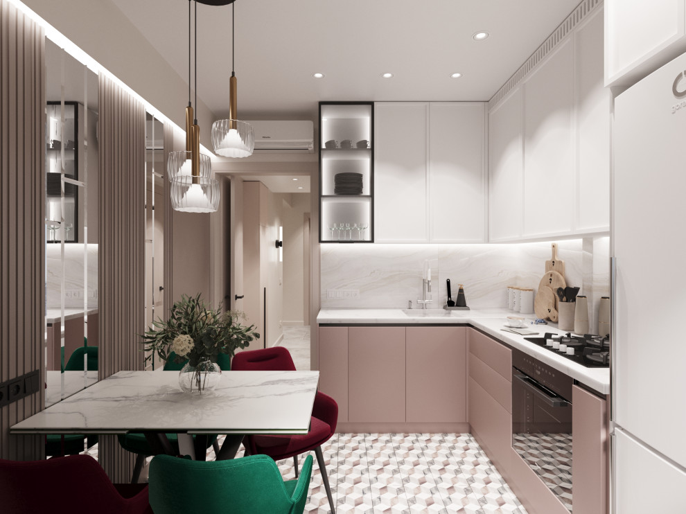 Дизайн проект квартиры 90 м2 с детской комнатой