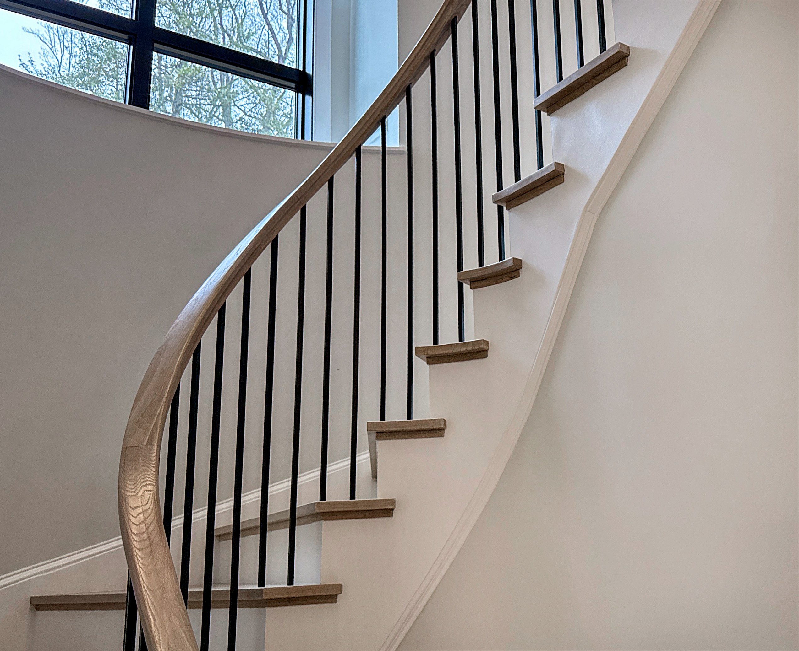 Project #150 | Contemporary White Oak Curve