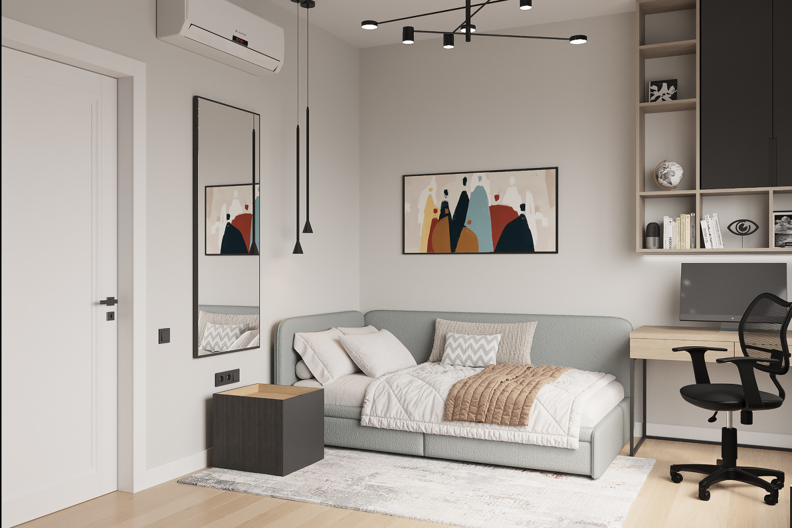 Проект квартиры в ЖК "Нагатино Айленд"