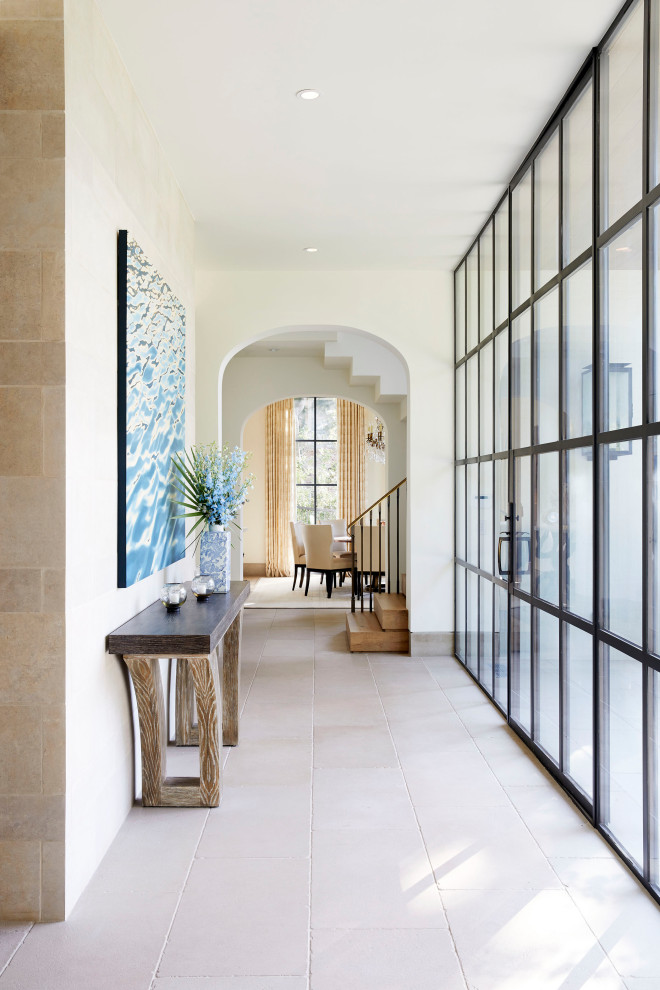 Home design - transitional home design idea in Dallas