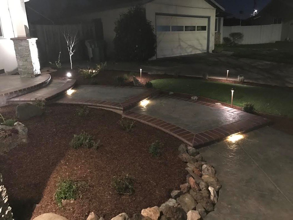 Front Yard Landscaping- Outdoor Lighting