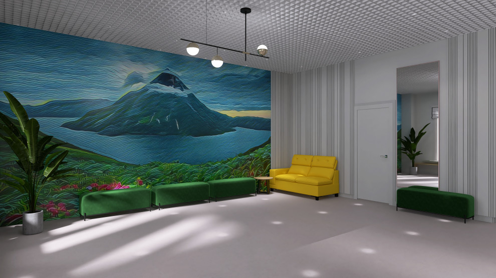 Вестибюль общеобразовательной школы