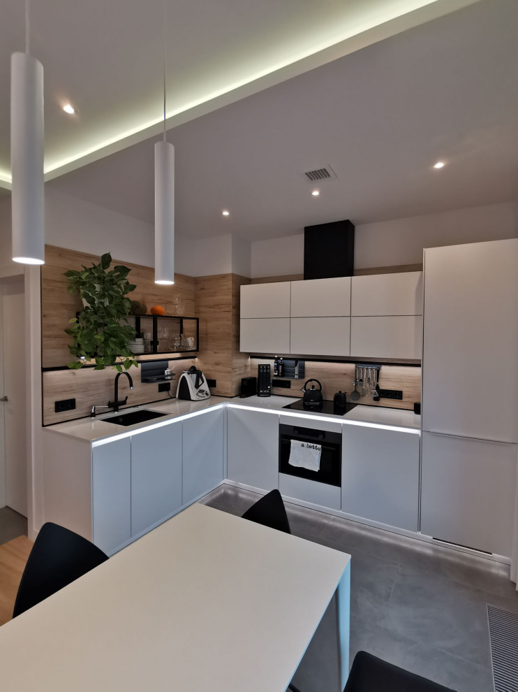 Белоснежная, матовая NOBILIA WHITE ARTIS