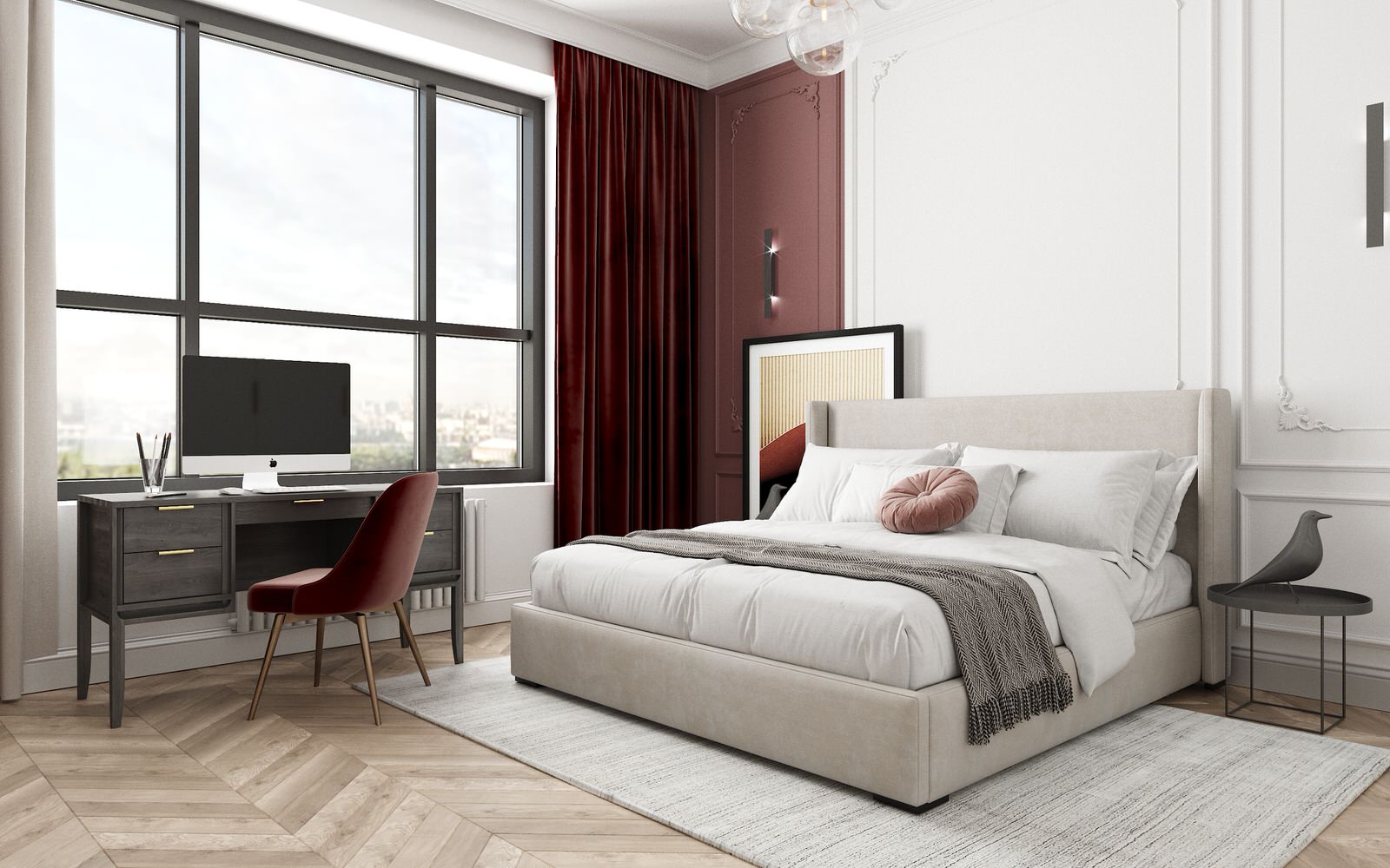 Дизайн интерьера: «Неоклассика в ЖК Суббота»