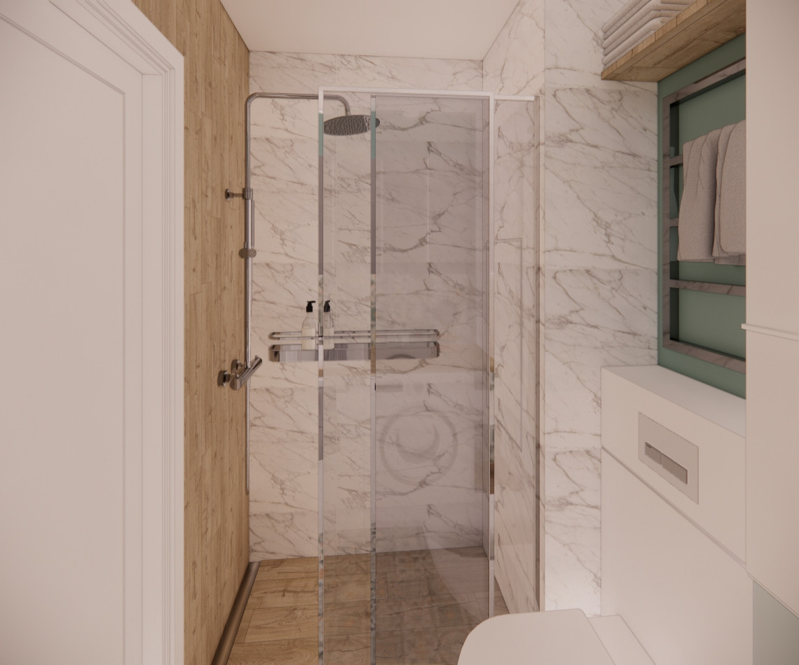 Однокомнатная квартира на Озерной