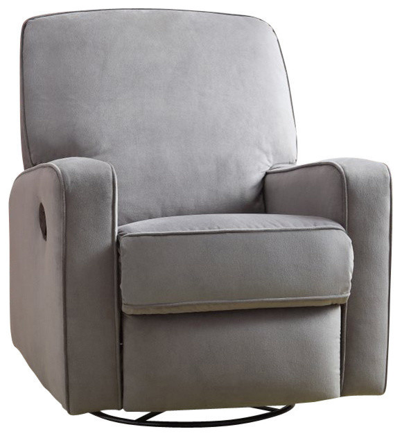 fabric swivel rocker recliner
