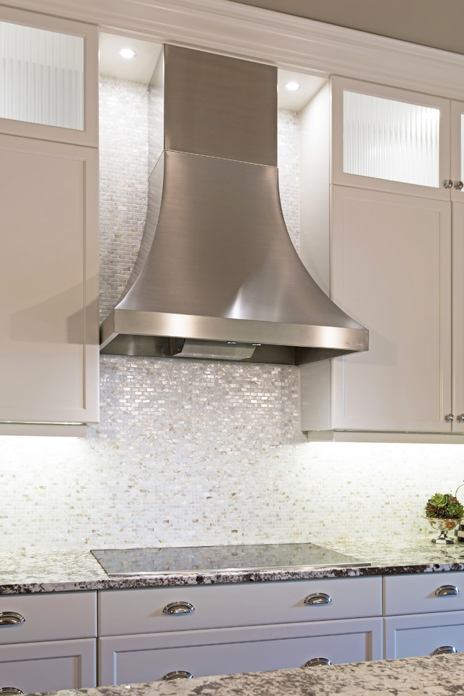 Inspiration for a transitional home design remodel in Calgary