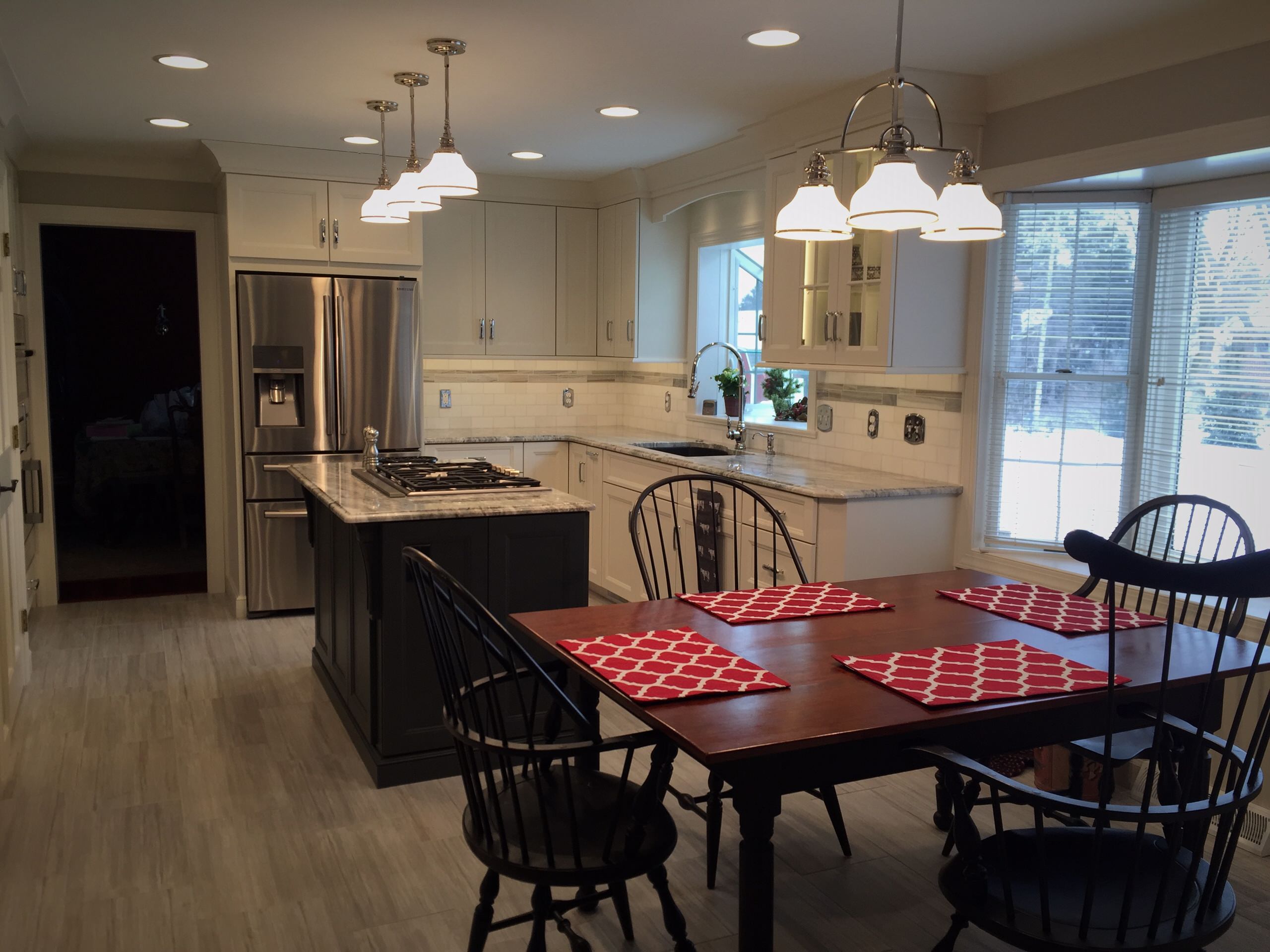 White & Gray Kitchen Remodel in Chambersburg, PA