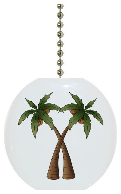 Coconut Palm Trees Ceiling Fan Pull Traditional Ceiling Fan
