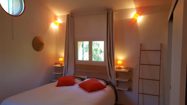 Maison Pascale asiatisk-sovrum