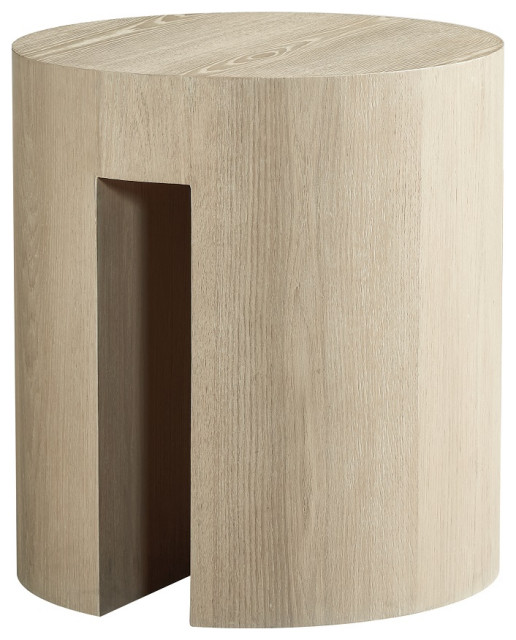 Brynn End Table White Oak Transitional Side Tables And End Tables