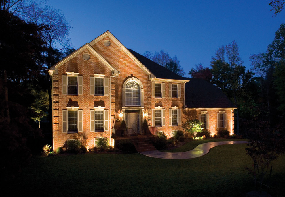 Inspiration for a traditional exterior in Charlotte.
