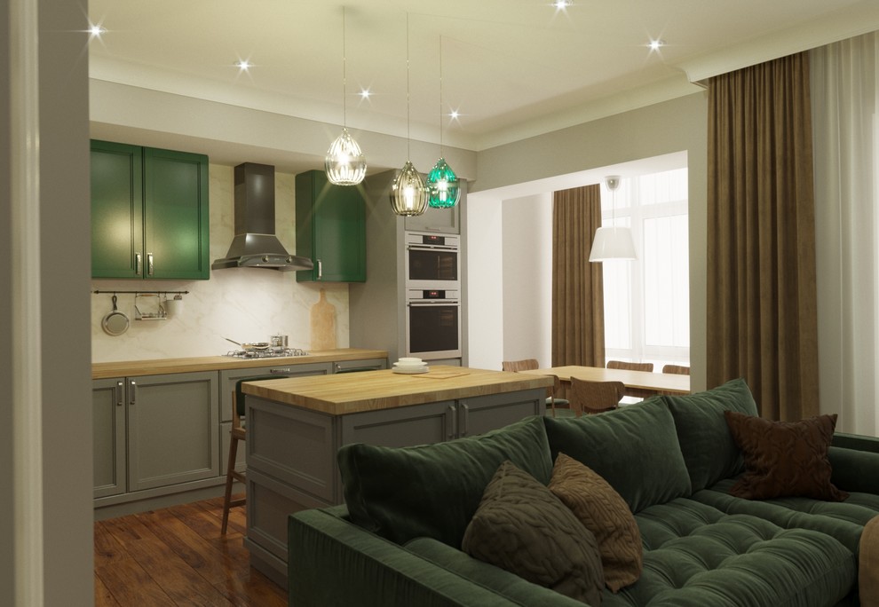 Гостиная в ЖК на Советской