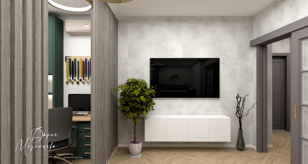 Однокомнатная квартира 42м