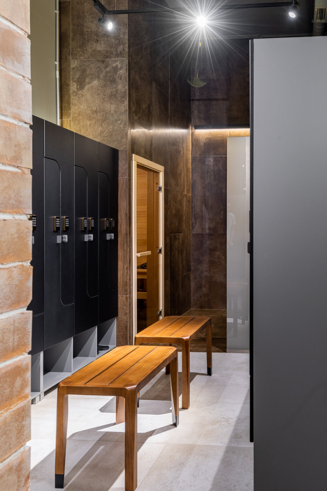 Дизайн интерьера фитнес центра.