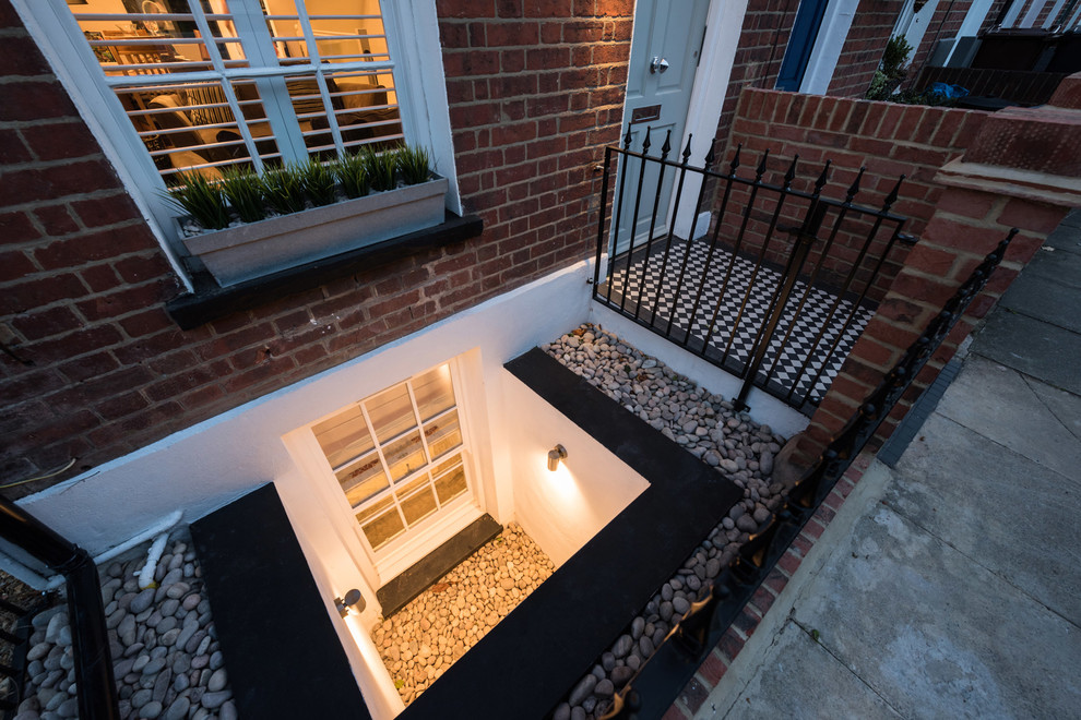This is an example of a modern basement in Hertfordshire.