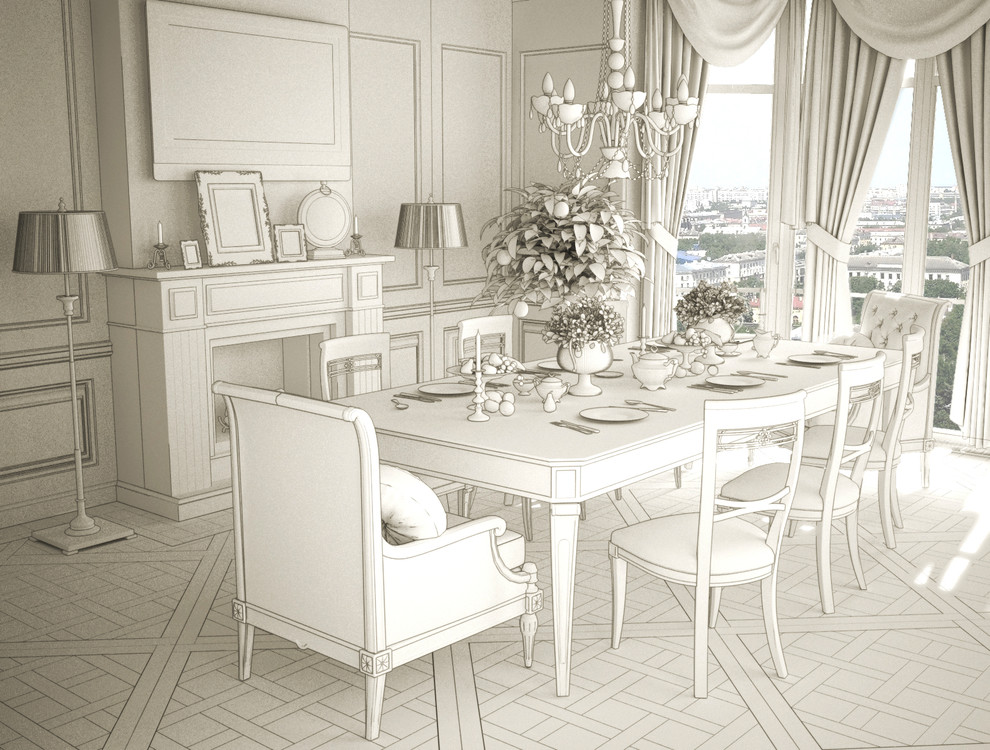 Квартира в стиле эпохи Людовика XVI