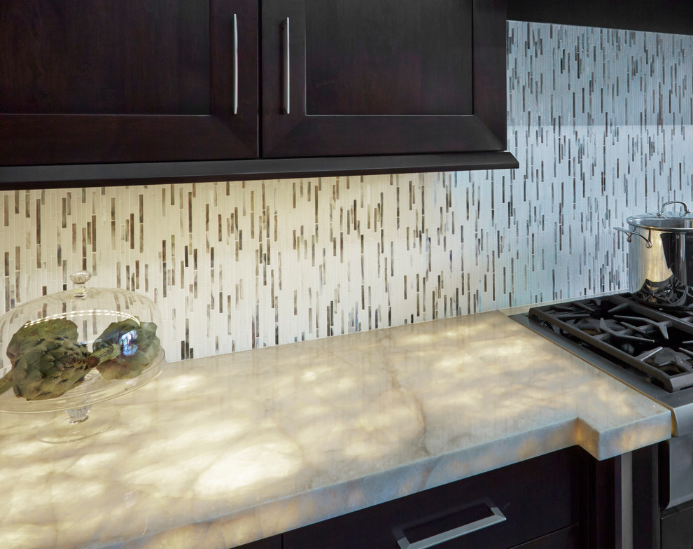 Transitional kitchen photo in Chicago
