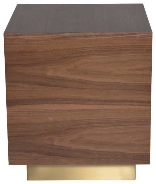 Ben Walnut Side Table - Contemporary - Side Tables And End Tables - by ...