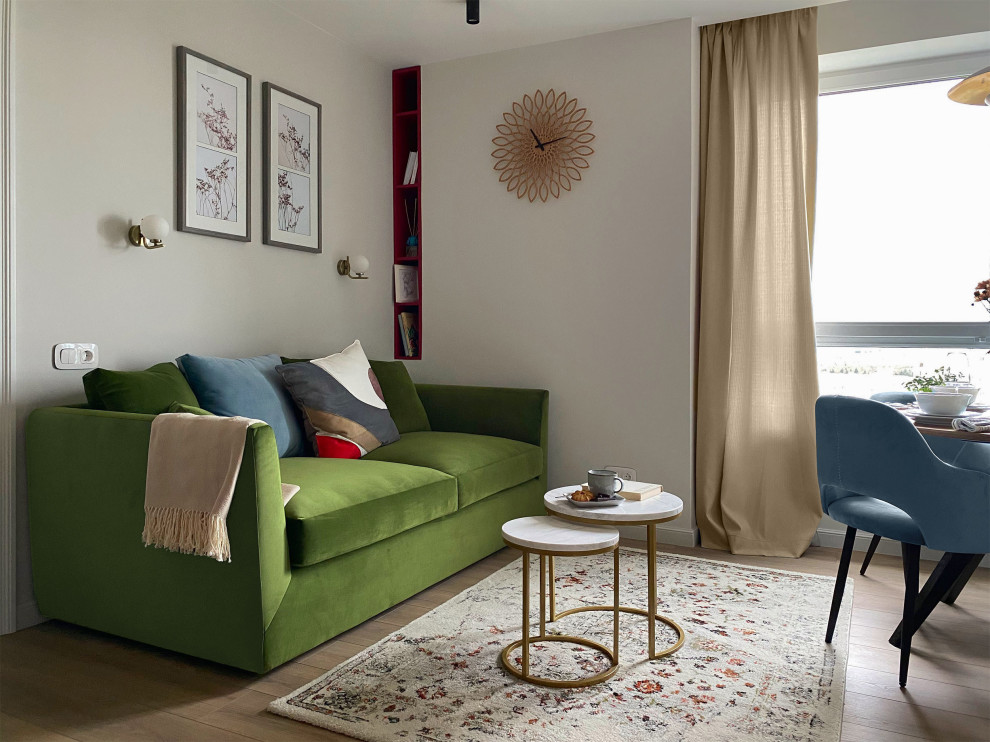 Яркая квартира в ЖК "Митино Парк"