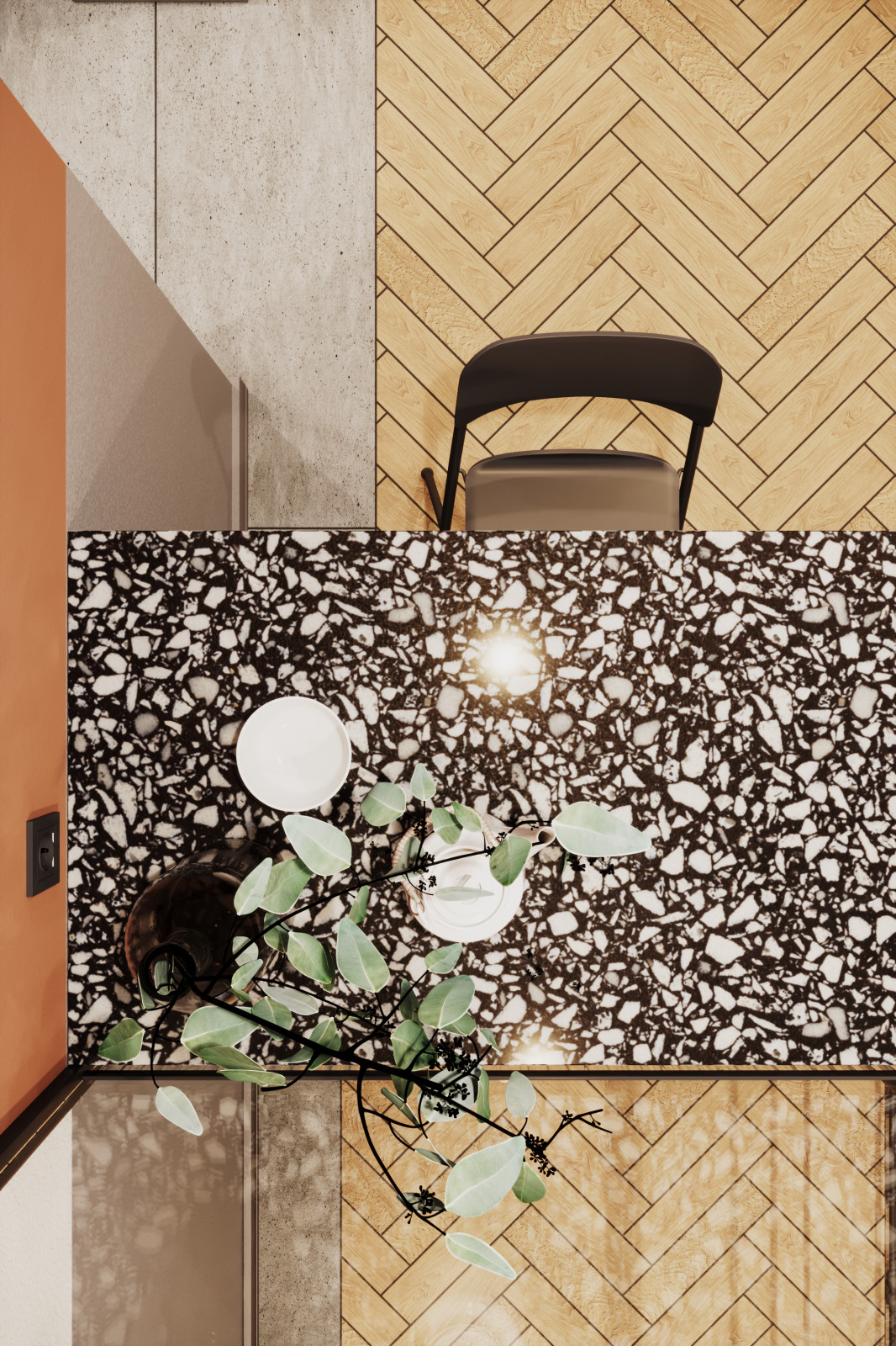 Кухня-столовая в бц Выбор