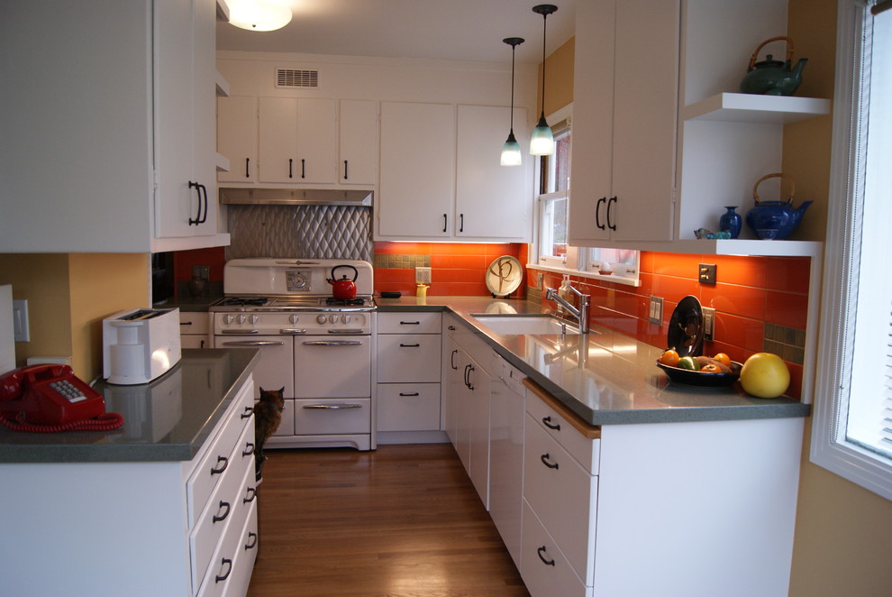 Inspiration for a 1960s home design remodel in San Francisco