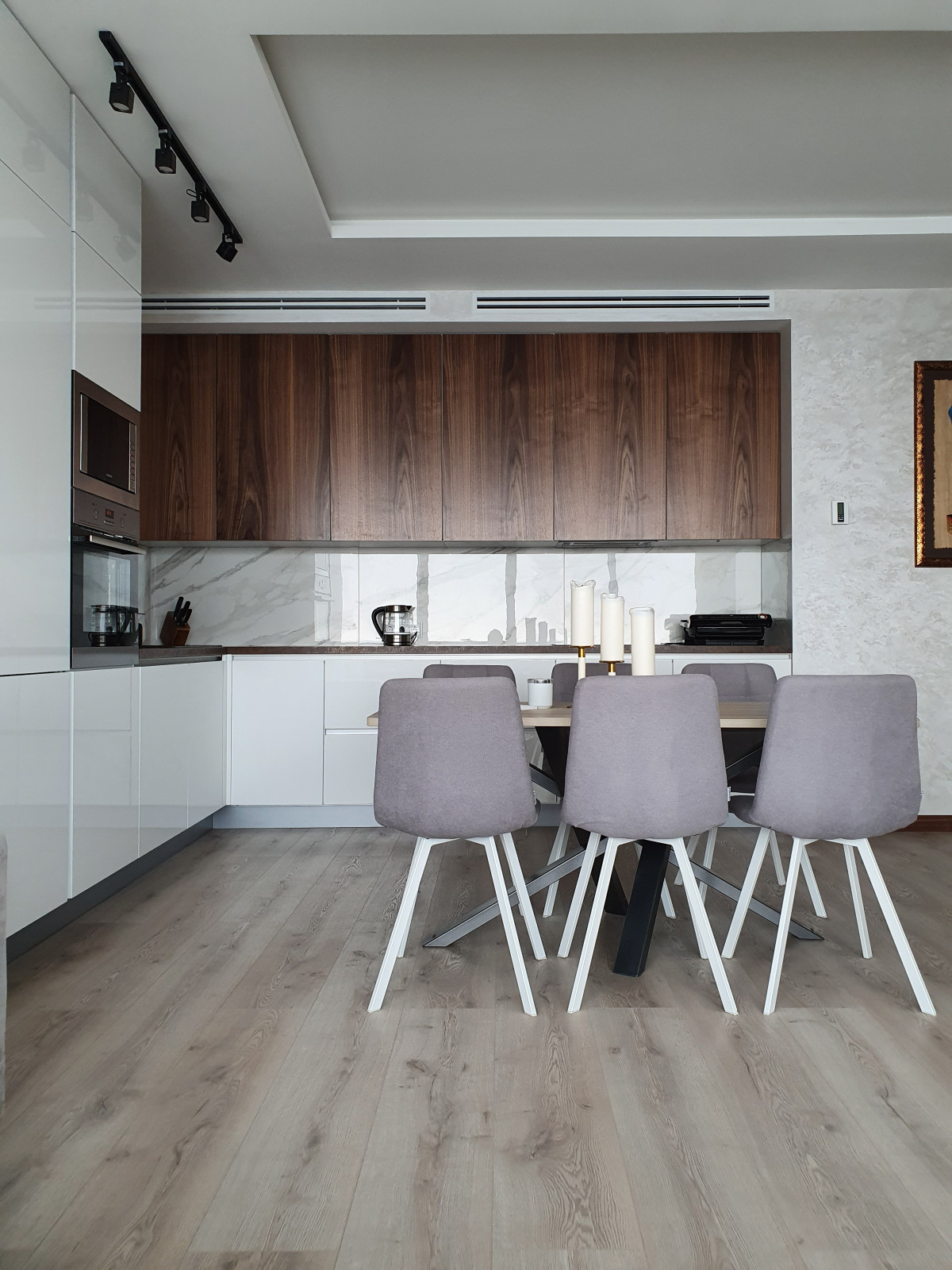 Кухня в современном стиле, ЖК Лазурные Небеса, г. Казань