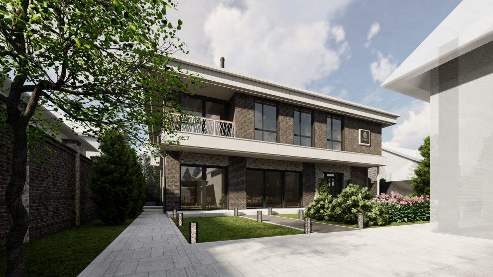 Проект жилого дома в г. Краснодаре для семьи с 5 детьми.