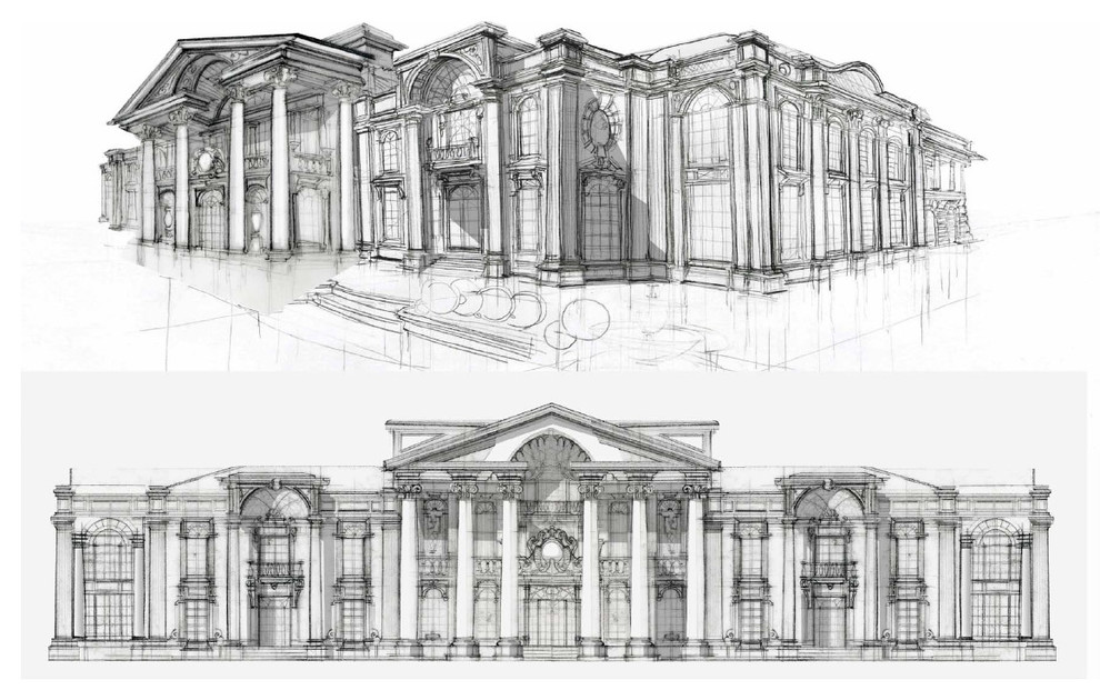 Эскизы - архитектура