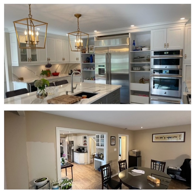 Complete Main Floor remodelling including removing a few load-bearing walls