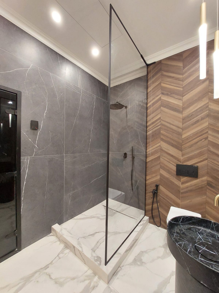 Стеклянная перегородка