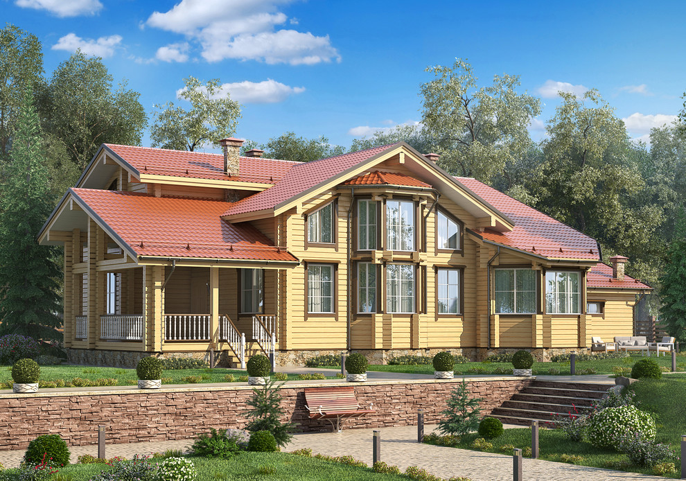 Строительство домов из клееного бруса