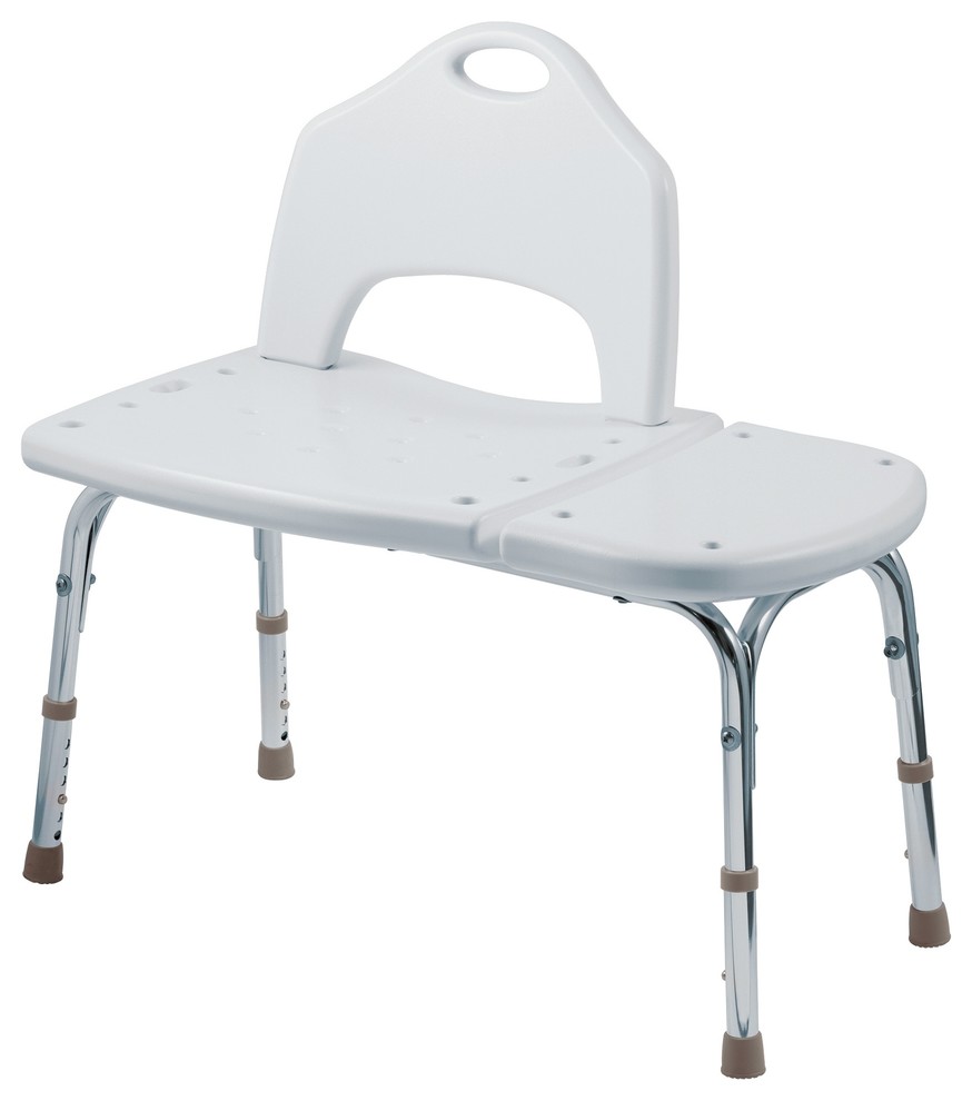 Moen Home Care Glacier Transfer Bench DN7065 Contemporary Shower