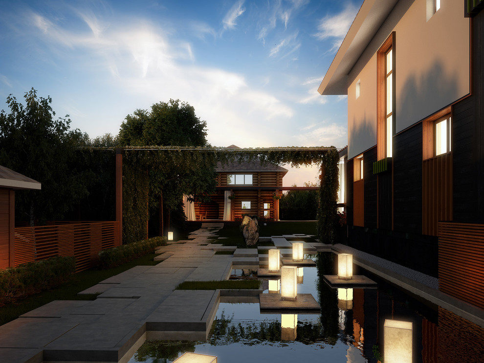 Реконструкция дома с благоустройством территории, М.О., Красногорский район