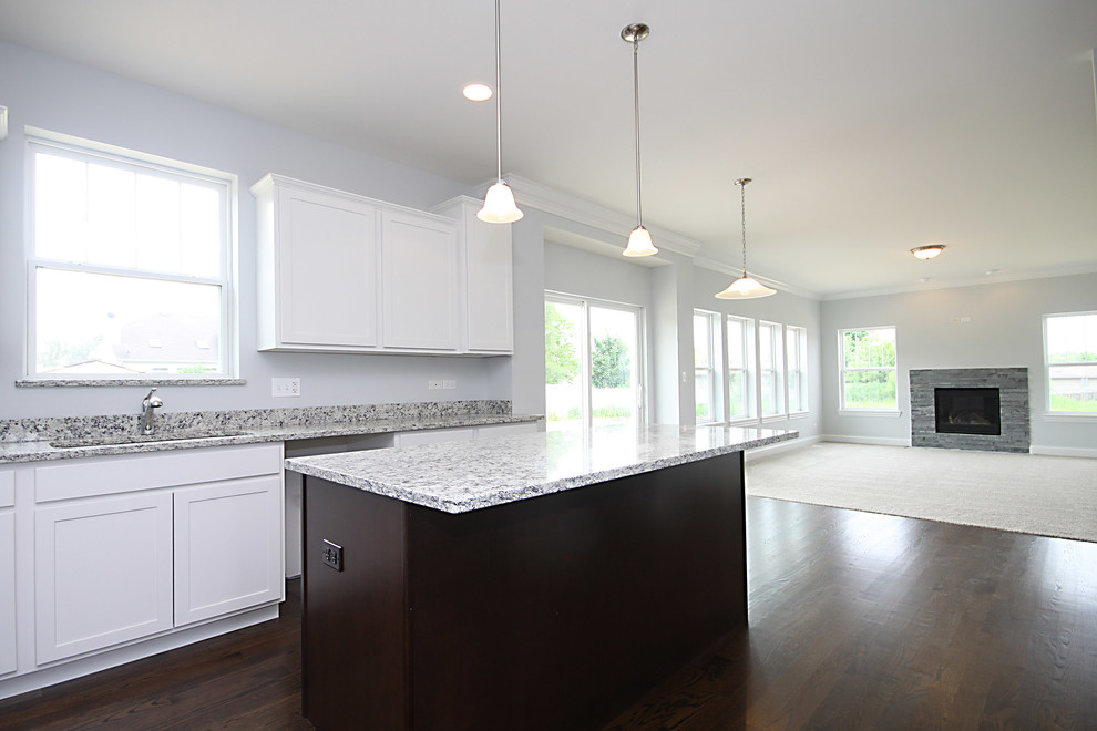 Transitional kitchen photo in Chicago