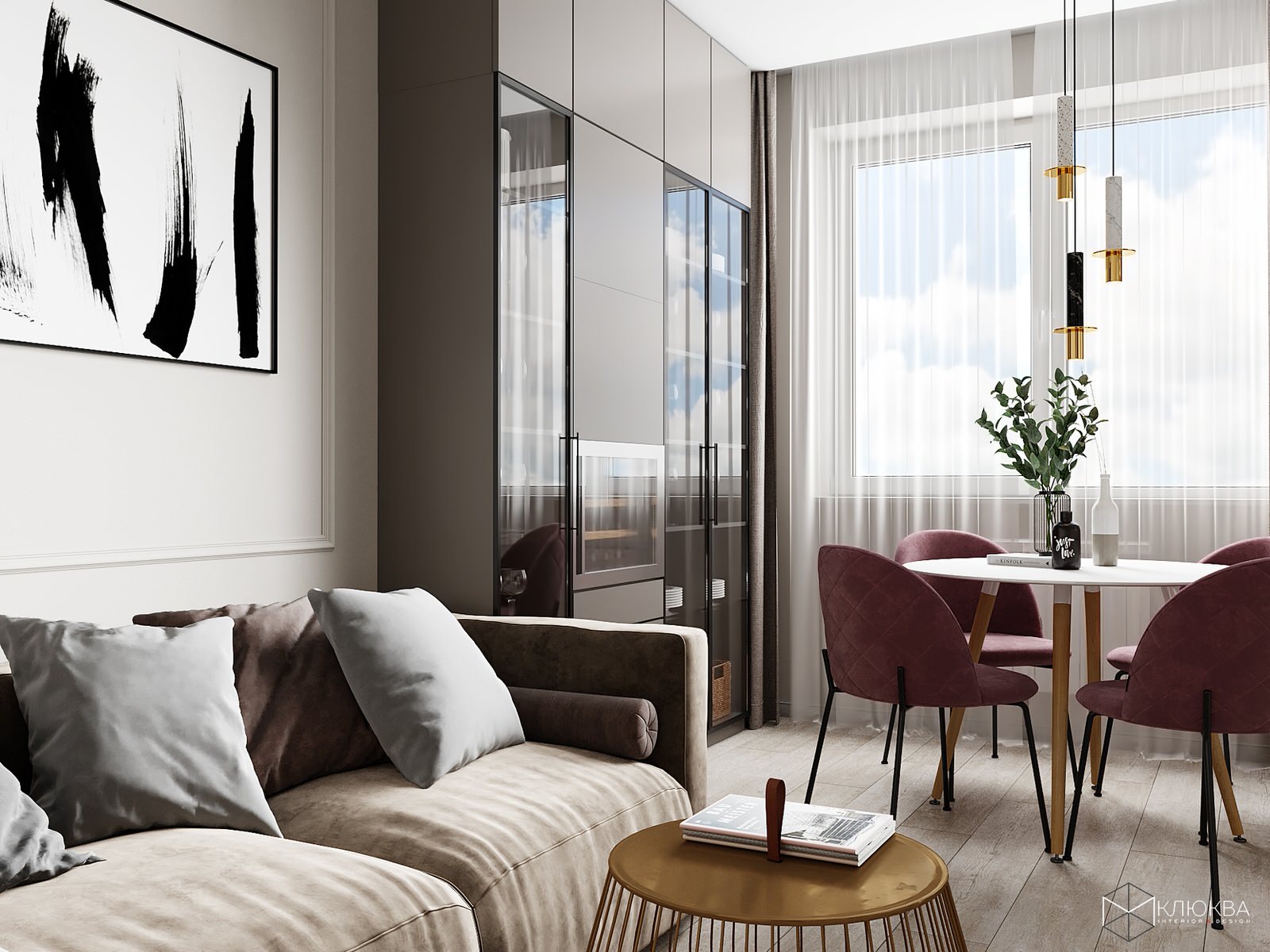 Проект квартиры 67,5 кв.м