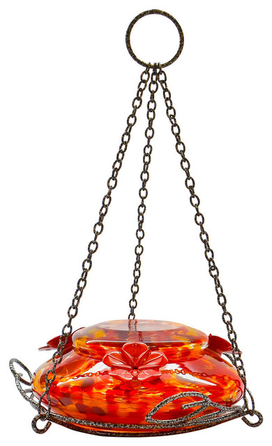 Nature S Way 18 Oz Top Fill Molten Hummingbird Feeder
