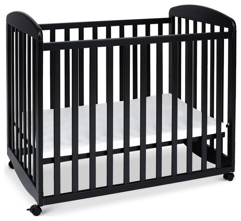 davinci alpha mini rocking crib slate