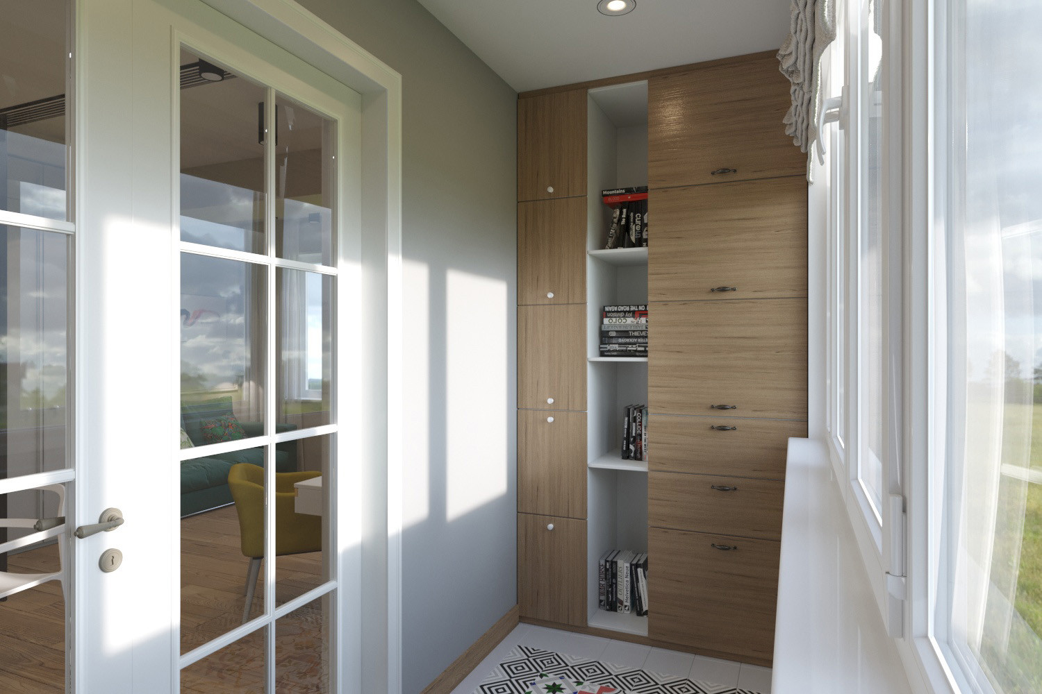 Перепланировка 2х-комнатной квартиры в Южно-Сахалинске