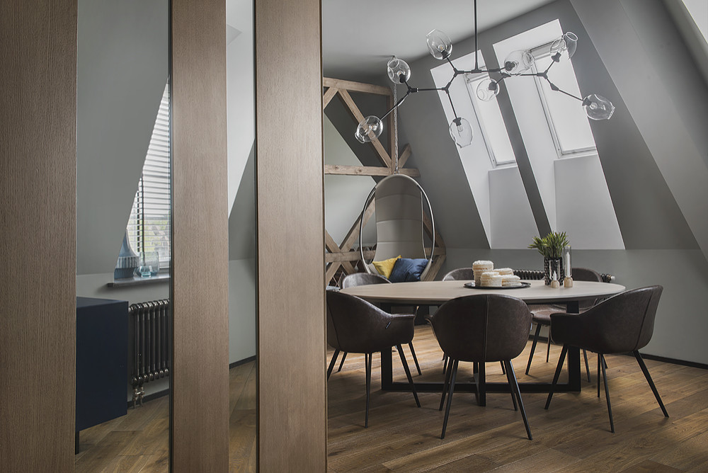 Мансардная квартира в поселке Довиль